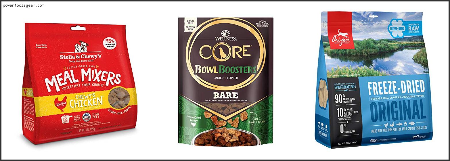 Best Freeze Dried Dog Food Topper