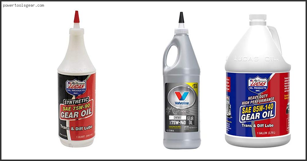 Best Gear Oil For Towing