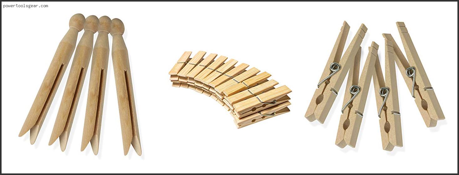 Best Wooden Clothespins