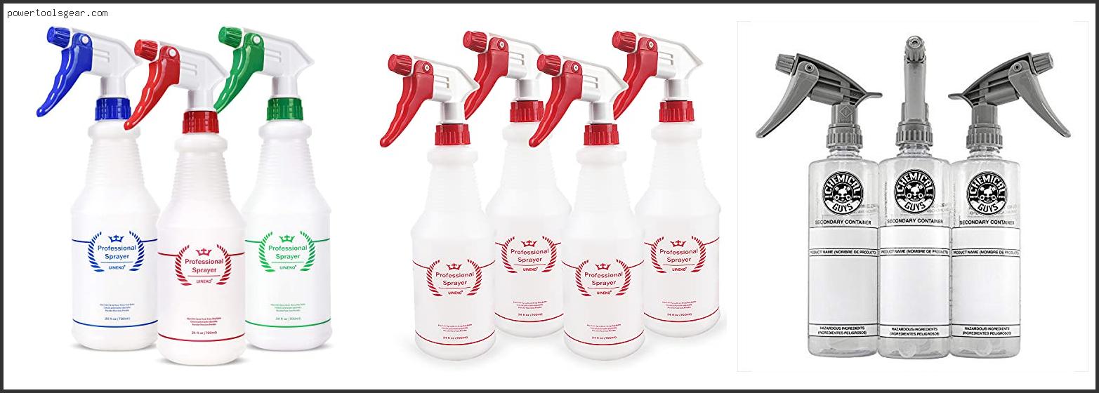 Best Commercial Spray Bottle