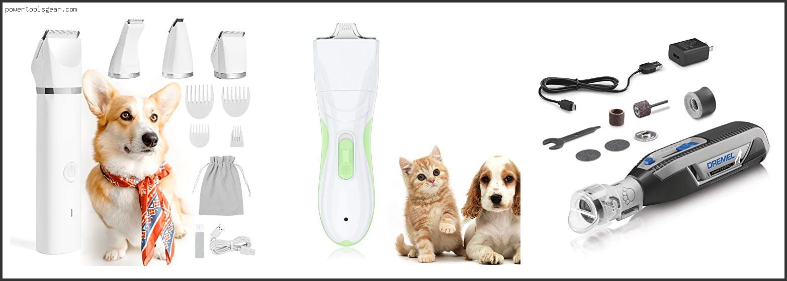 Best Paw Trimmer For Dogs