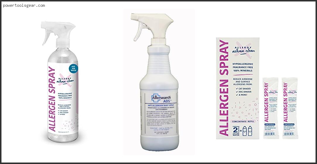 Best Allergen Reducer Spray