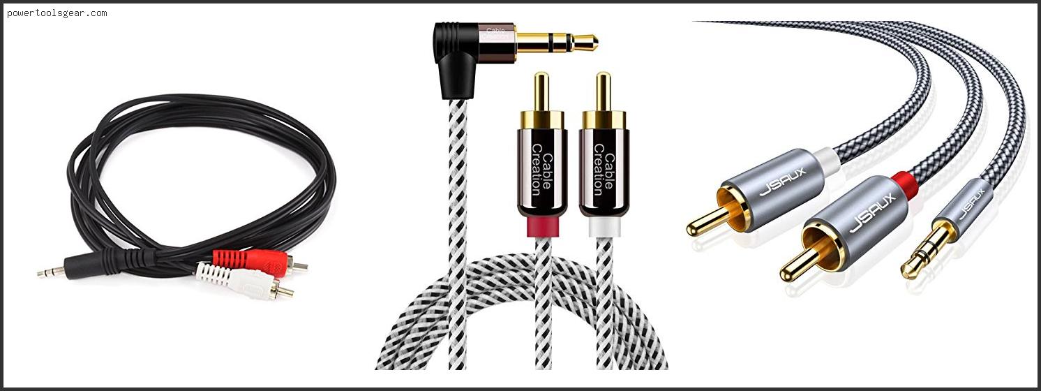 Best Rca To 3.5 Mm Cable