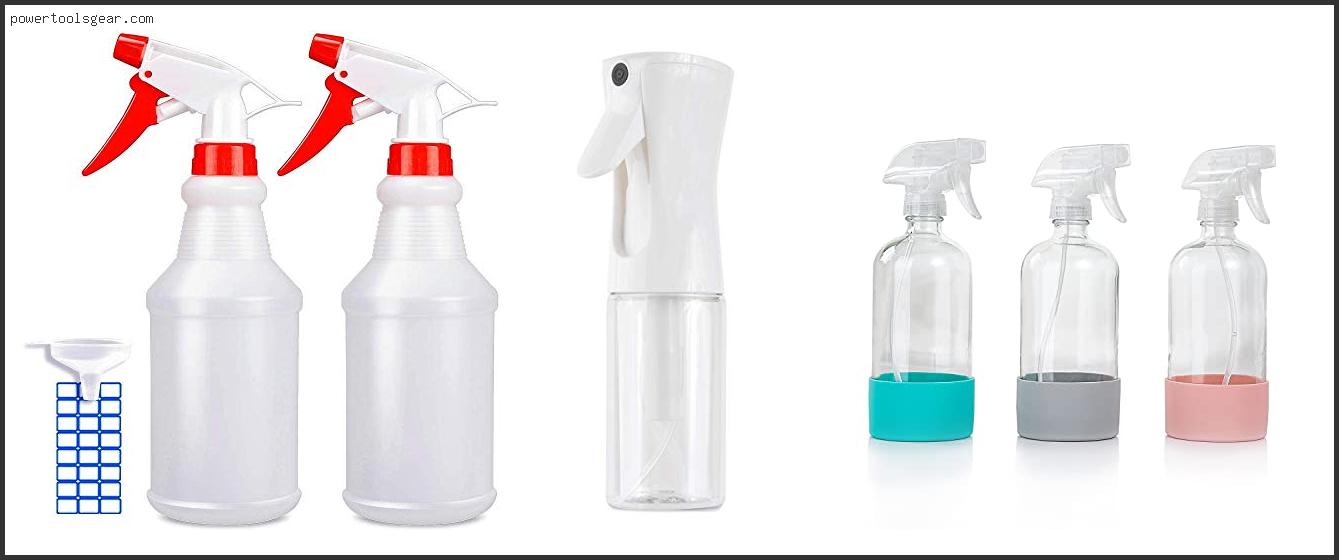 Best Cleaning Spray Bottles
