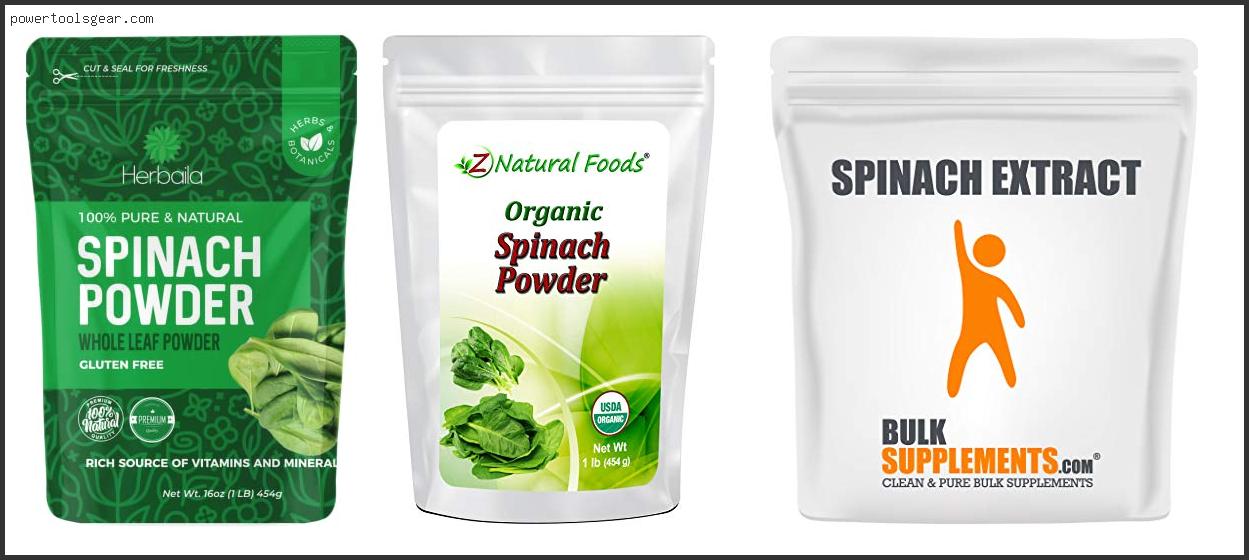 Best Spinach Powder