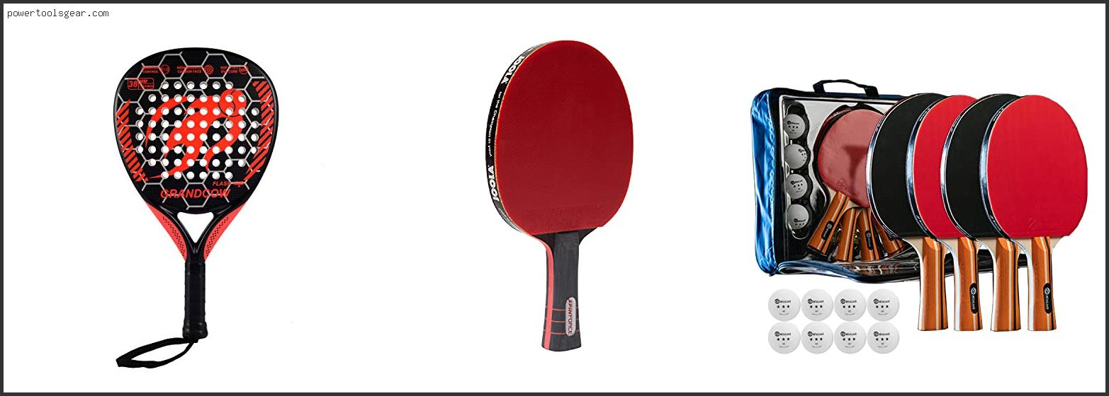 Best Paddle Racquets