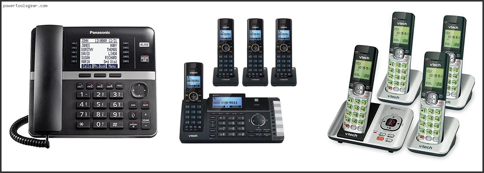 Best 4 Line Cordless Phone System Reviews