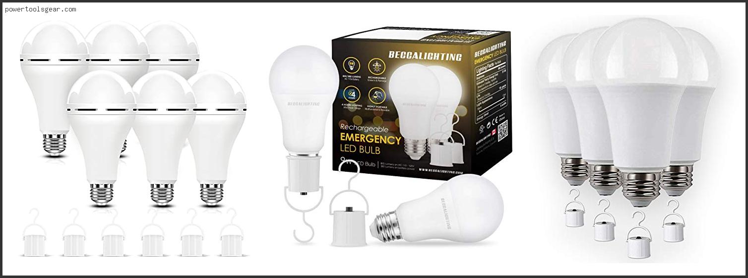 Best Rechargeable Light Bulbs