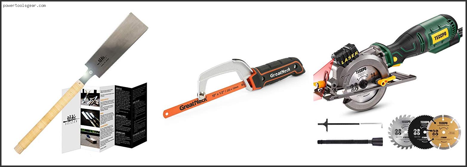Best Hand Saw For Cutting Sleepers