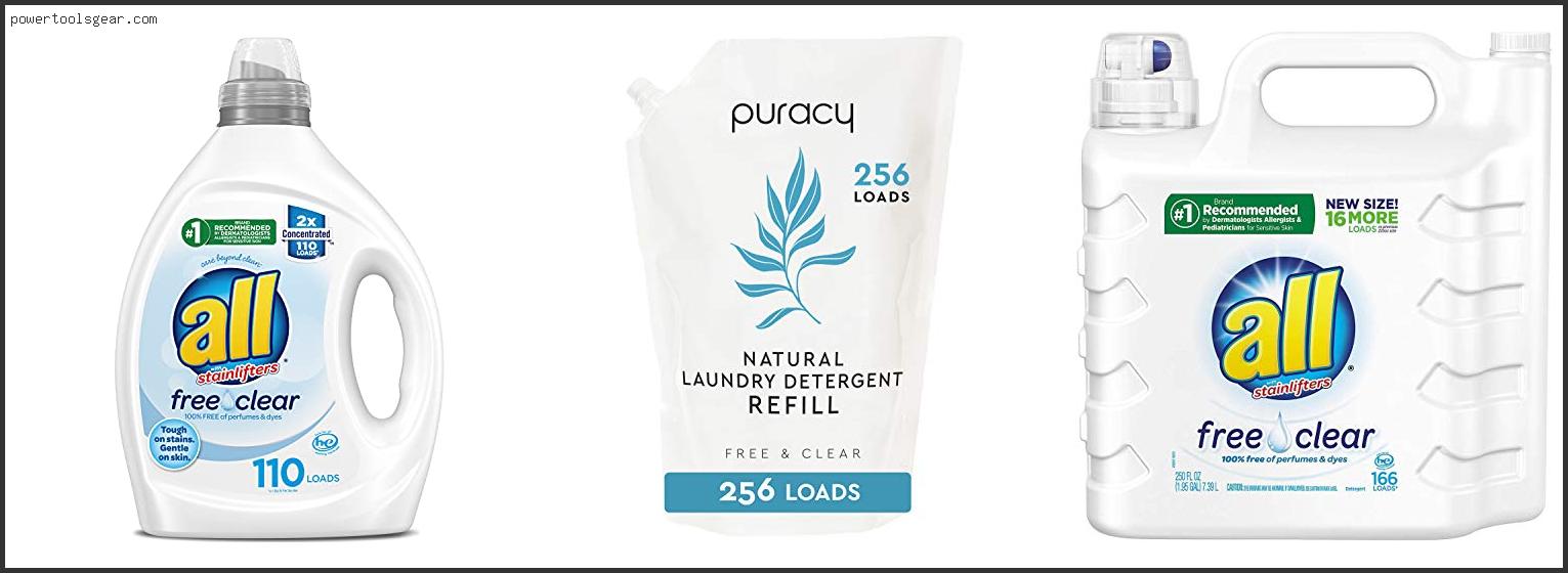 Best Rated Free And Clear Laundry Detergent