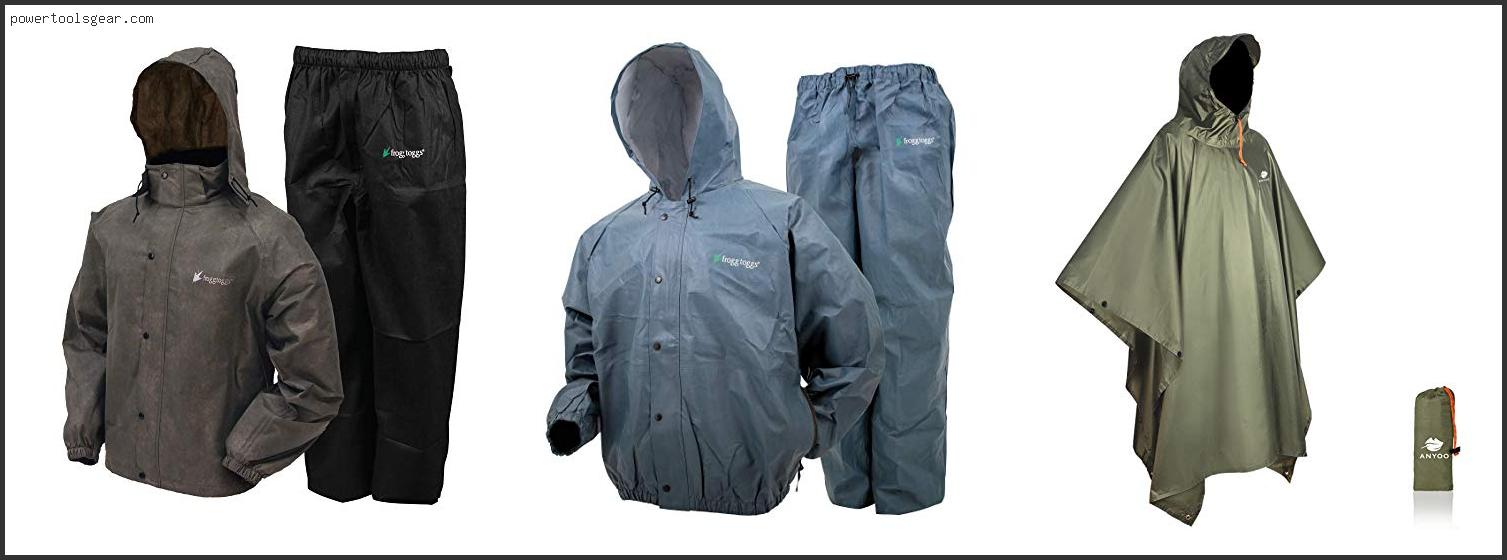 Best Rain Gear For Camping