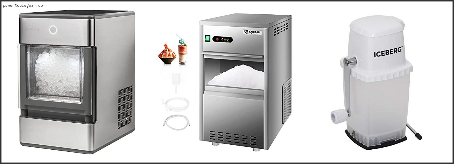 crushed ice machine for home