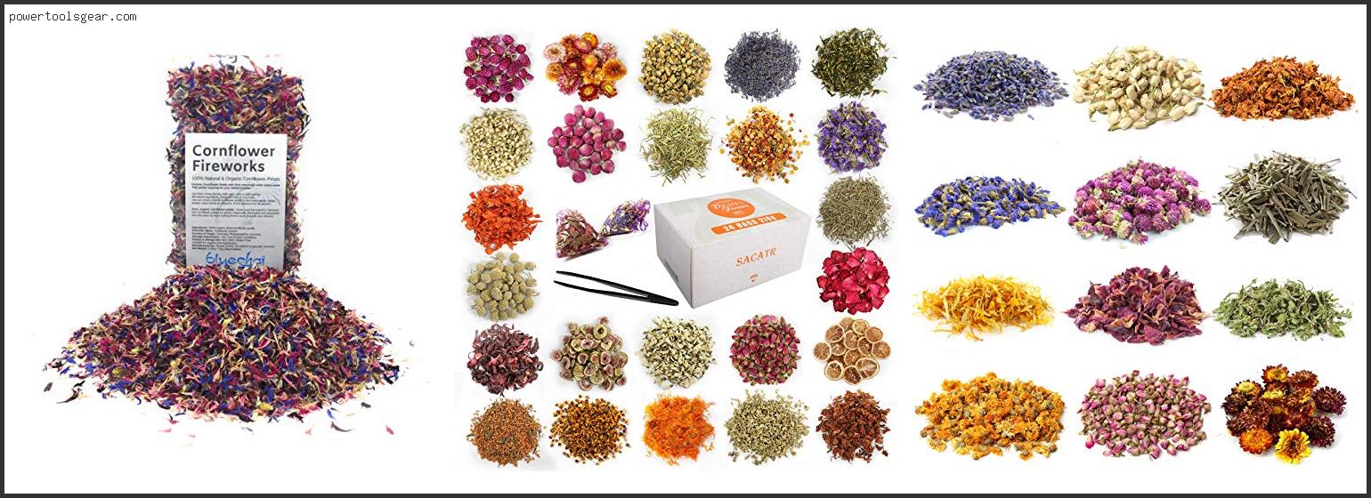 Best Dried Flowers For Baths