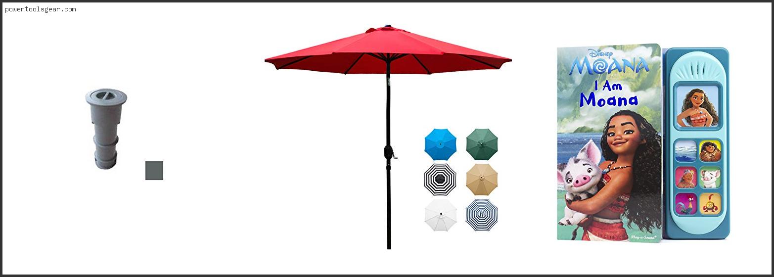umbrella for pool sleeve
