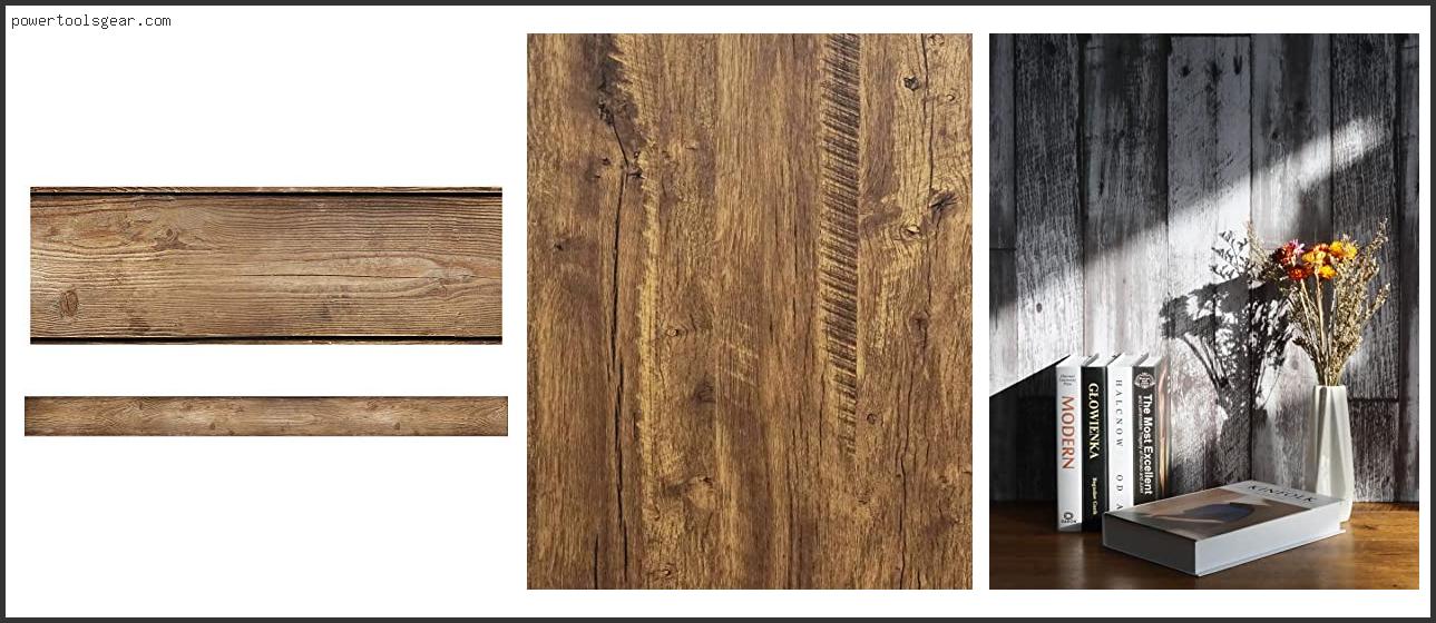 wood for rustic look