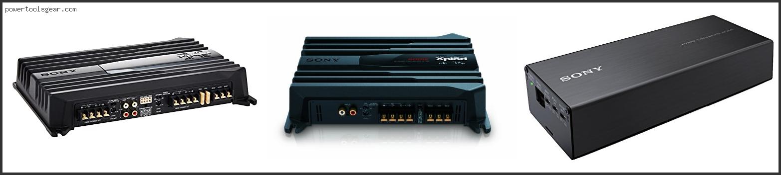Best Sony Amplifier