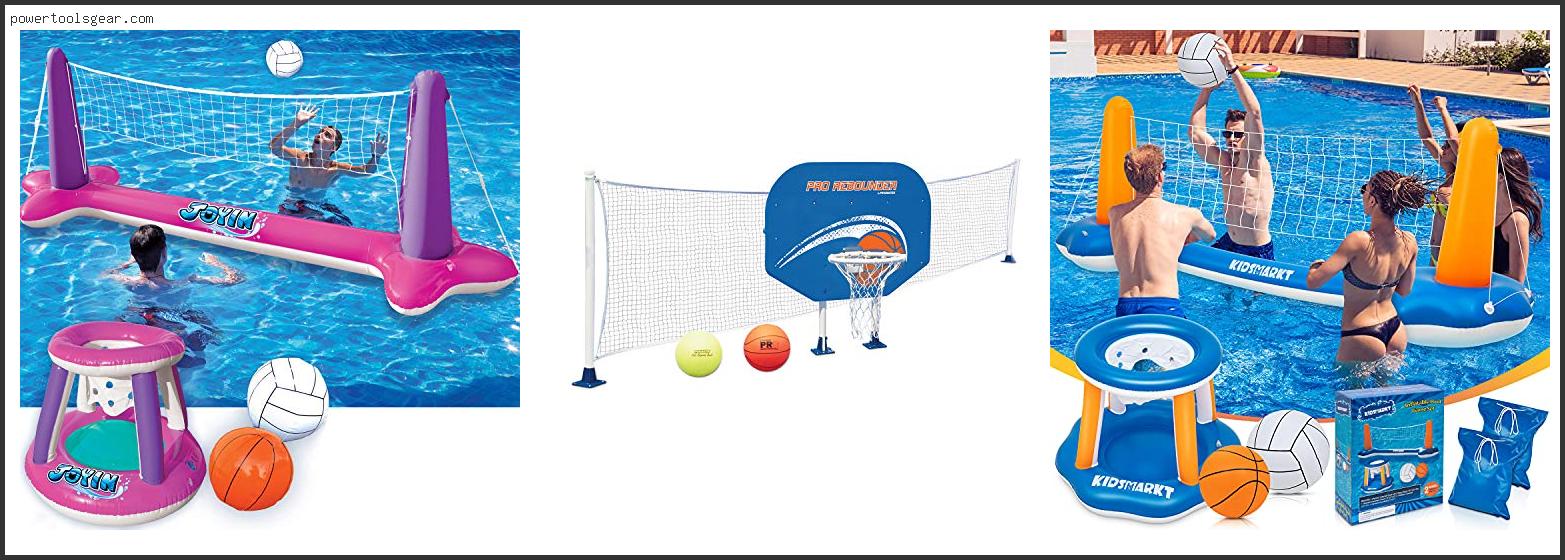 Best Above Ground Pool Volleyball Set