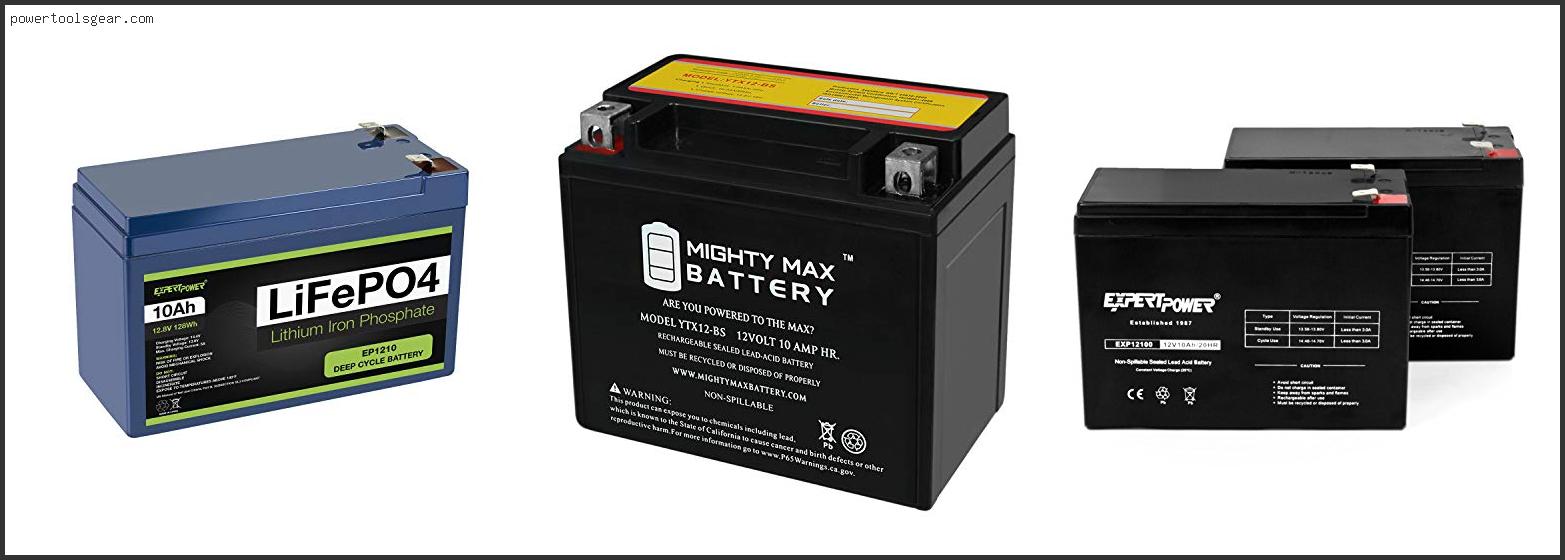 Best 12v 10ah Battery