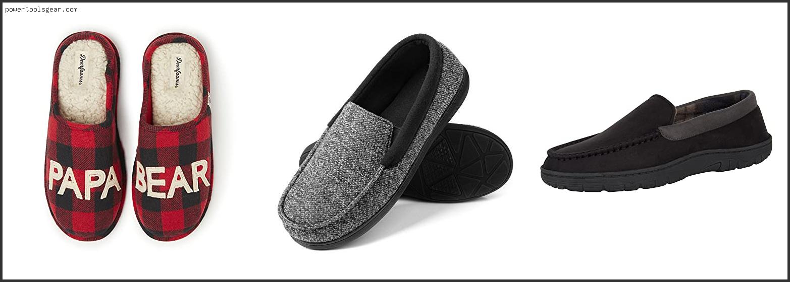 washable mens slippers