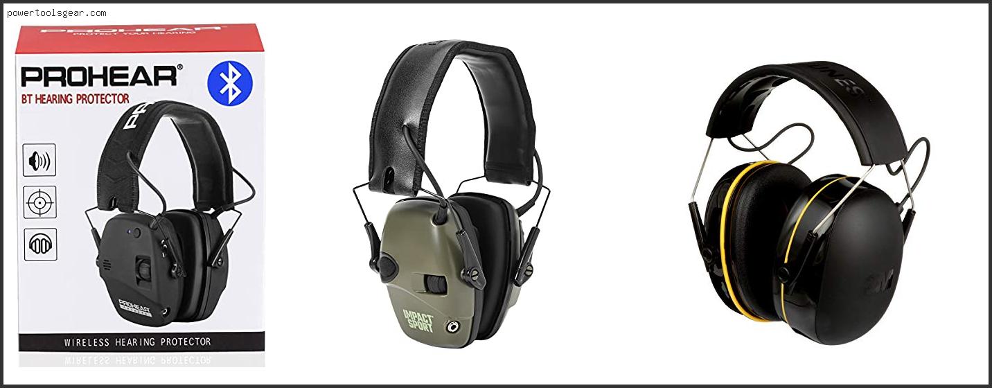 Best Bluetooth Hearing Protection For Shooting