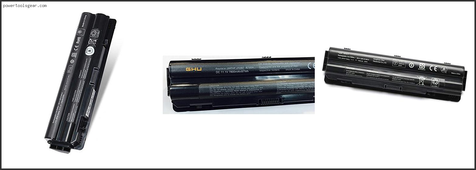 Best Replacement Battery For Dell Xps M1530