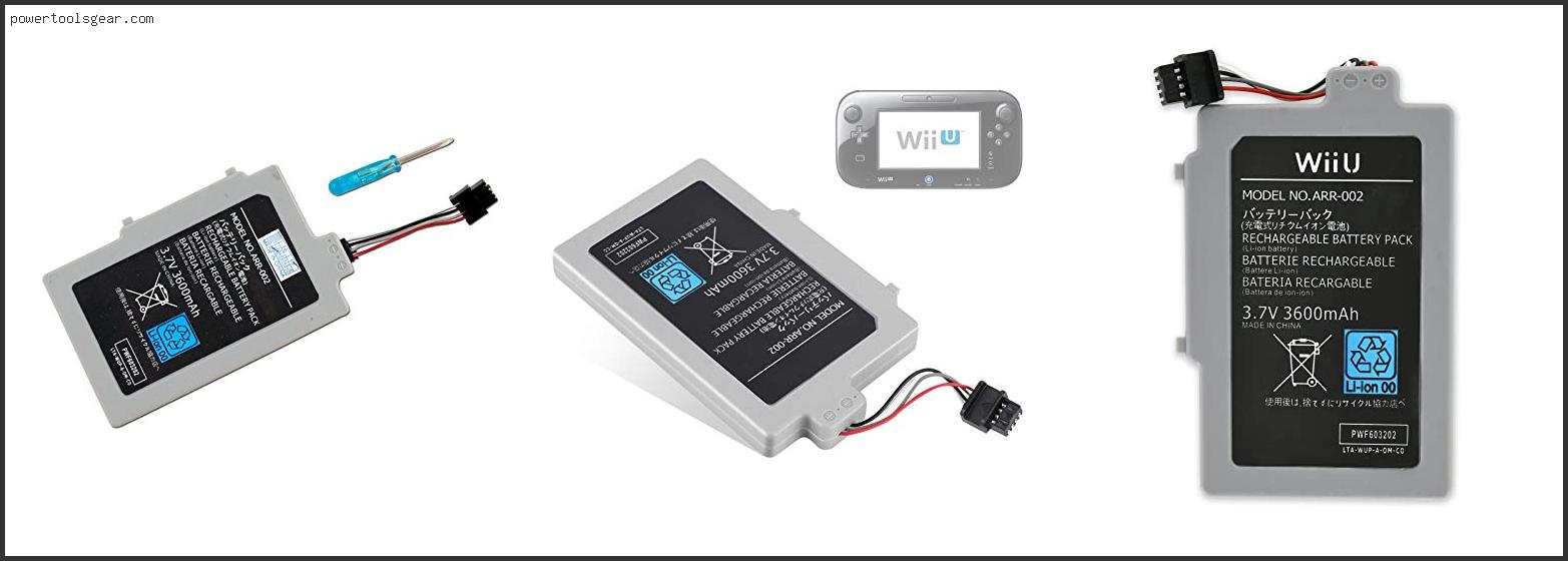 Best Wii U Gamepad Battery