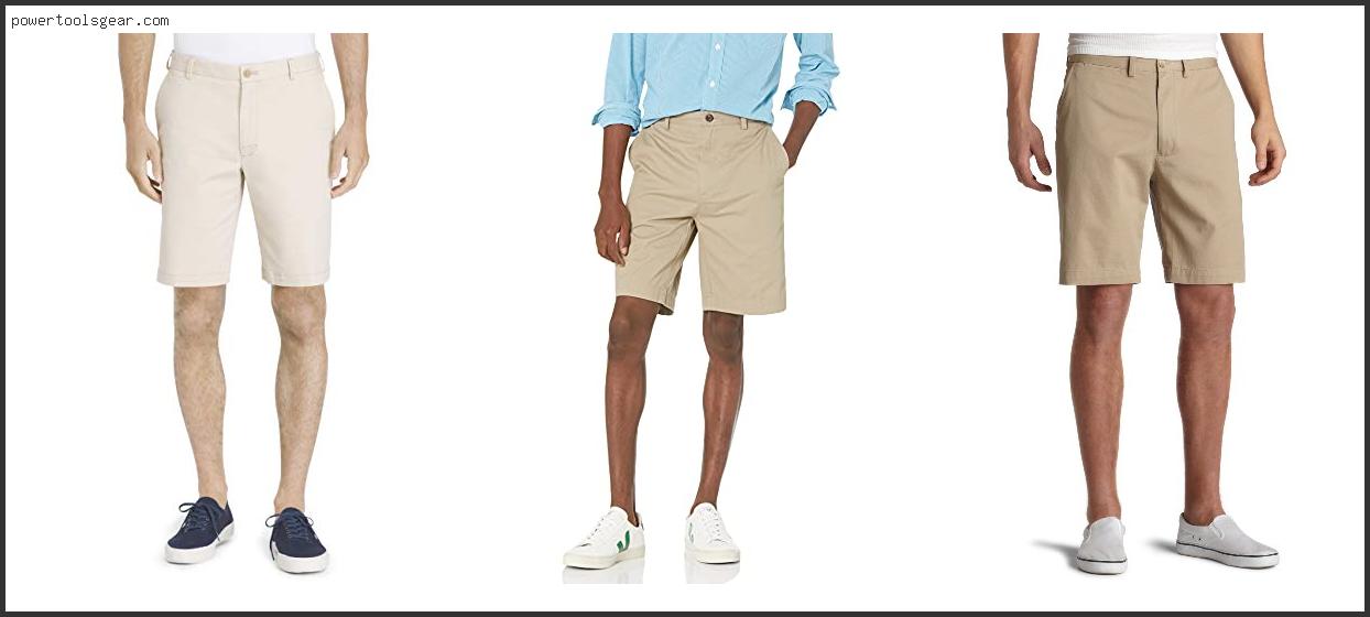 men's flat front shorts