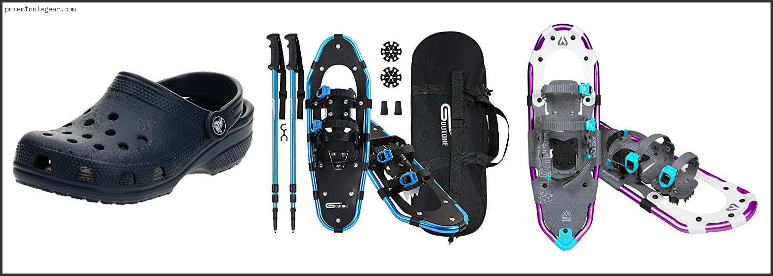 shoes to wear snowshoeing
