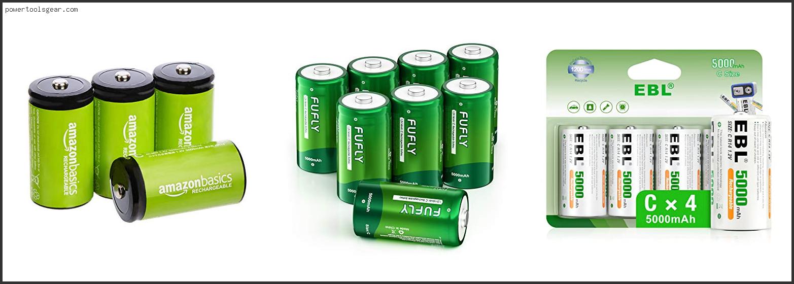 rechargeable c cell batteries