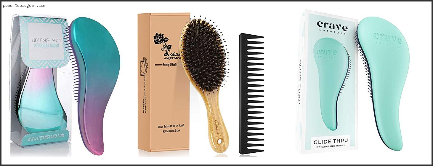 hairbrush for thick curly hair