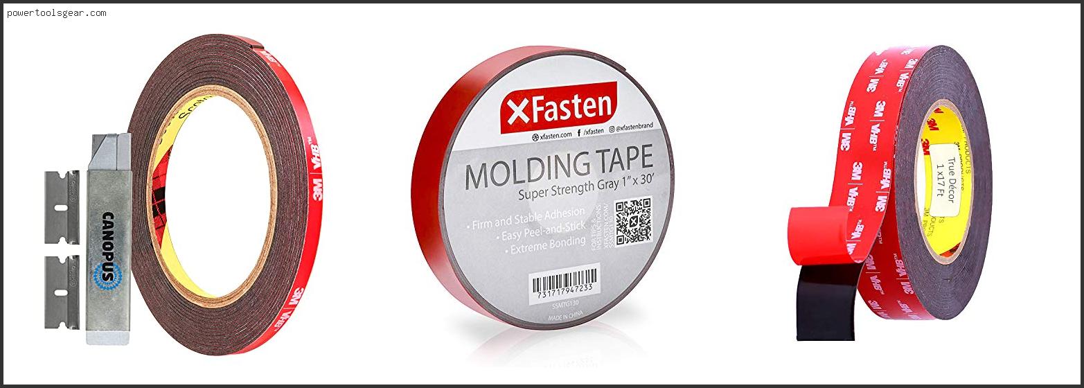 Best Double Sided Tape For Automotive Trim