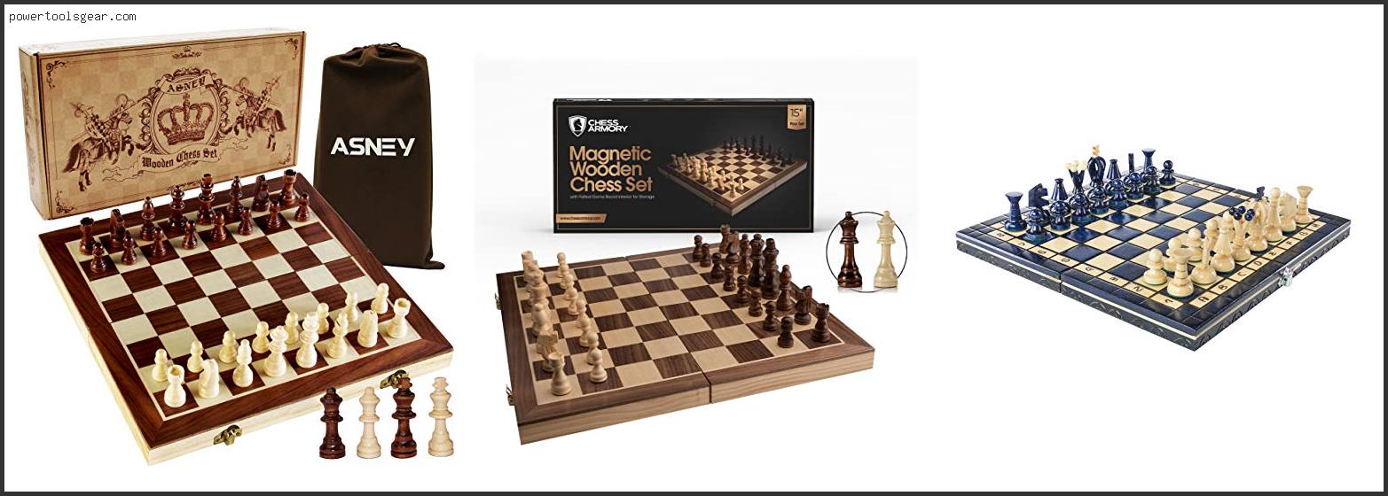 Best Wooden Folding Chess Set