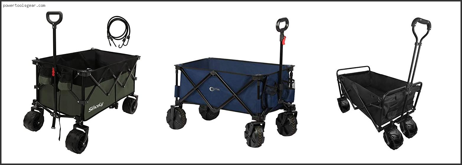 Best Collapsible Beach Wagon For Sand