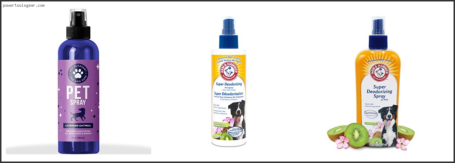 Best Dog Deodorizing Spray