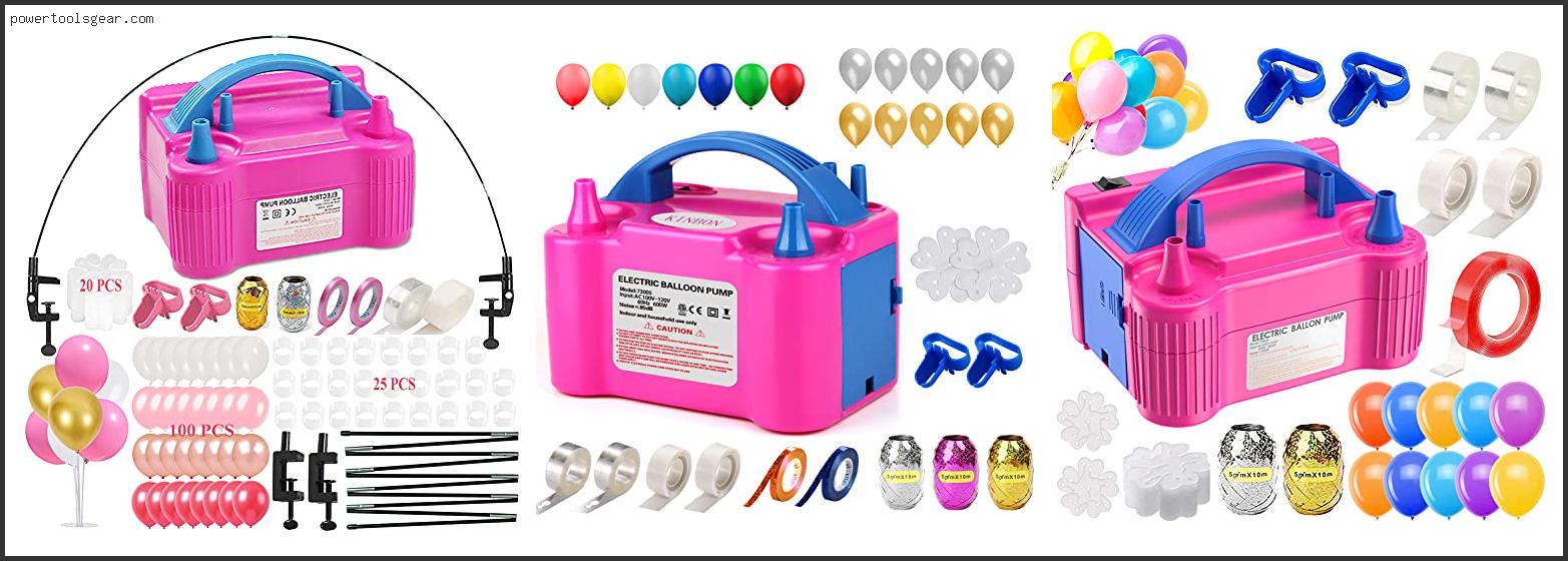 Best Electric Air Pump For Balloons