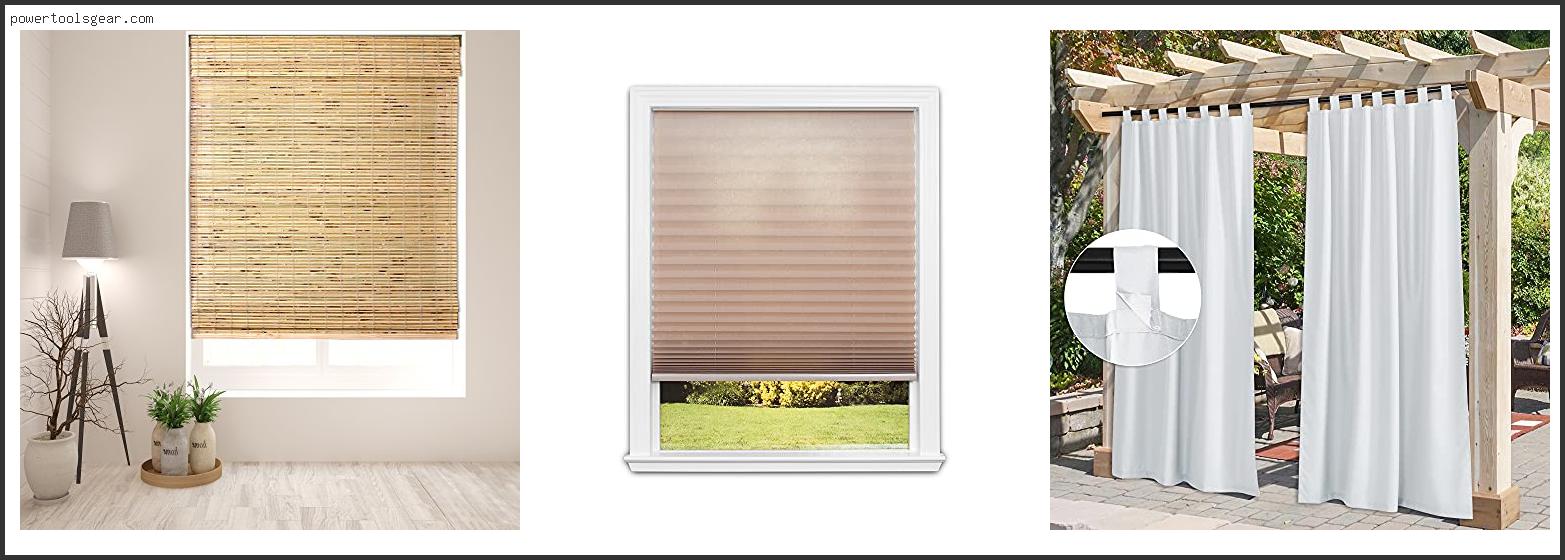 blinds for a sunroom