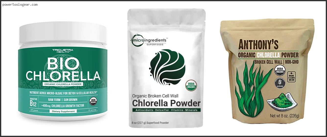 organic chlorella powder