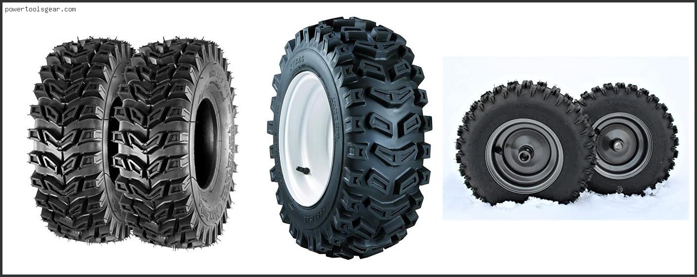 Best Snowblower Tires