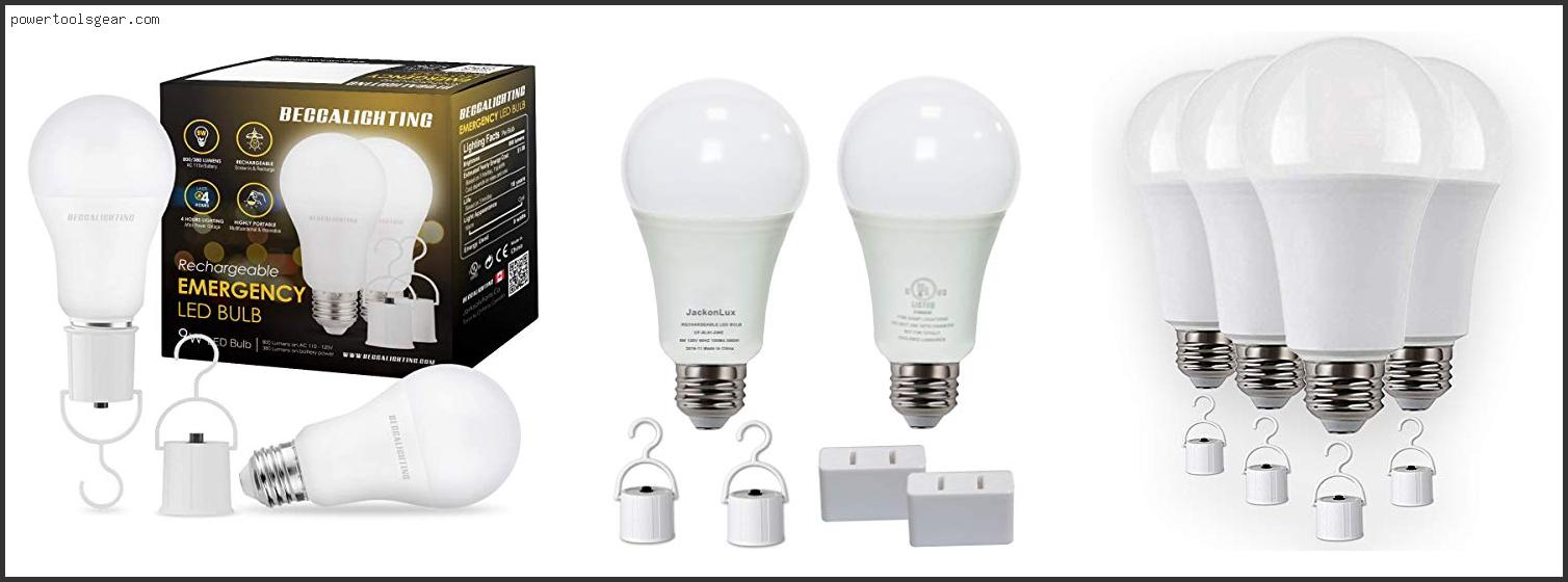 Best Rechargeable Led Light Bulb