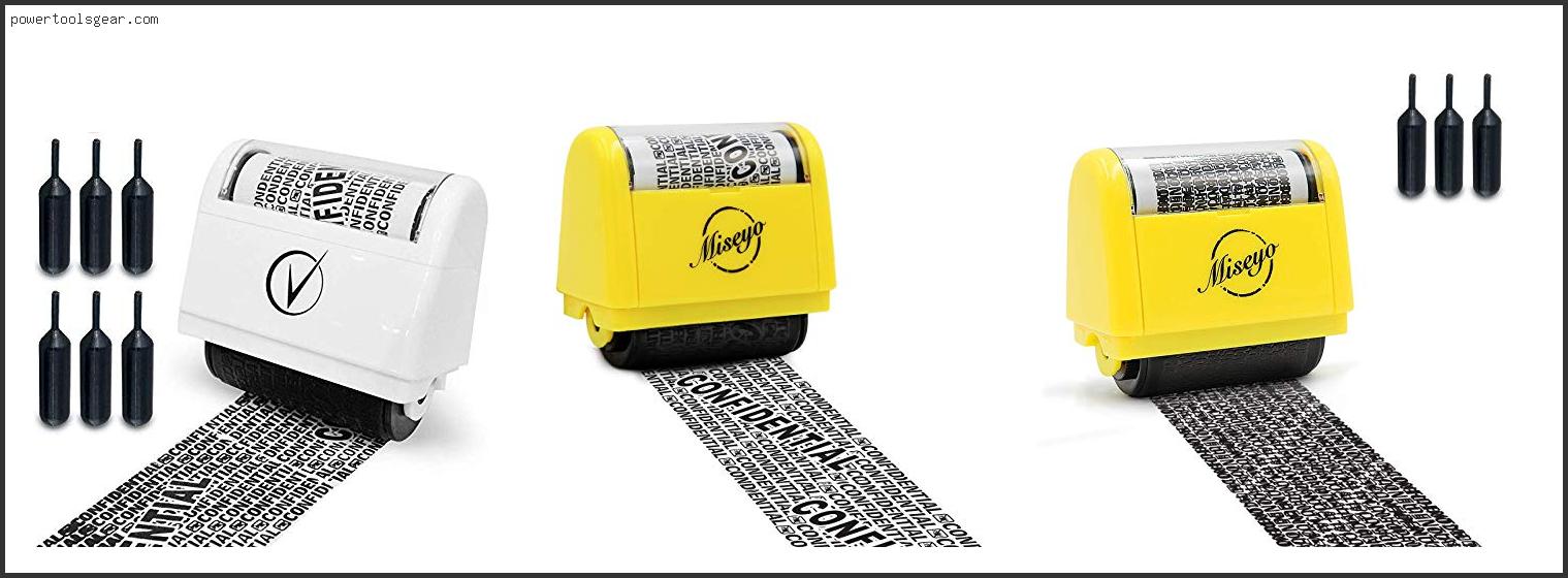 Best Identity Protection Roller Stamp