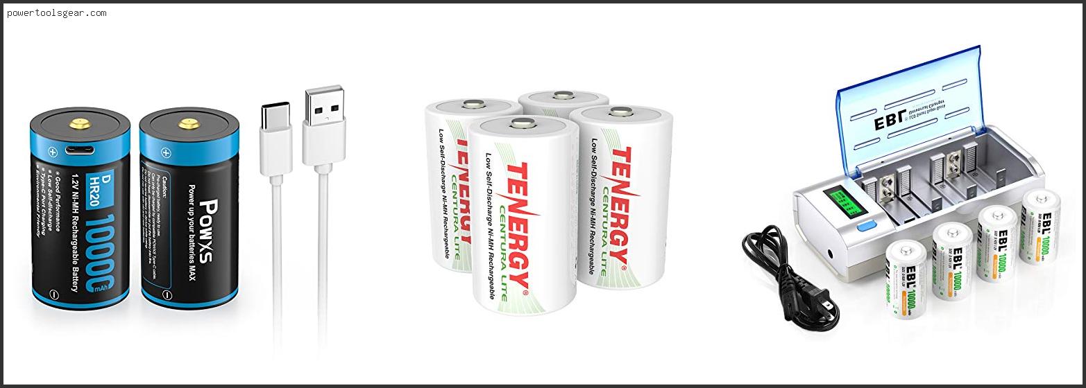 Best Rechargeable D Batteries