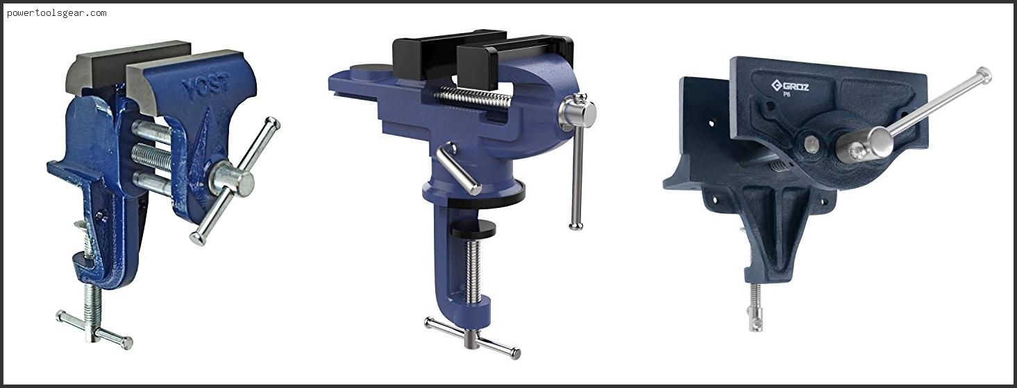 clamp-on bench vise