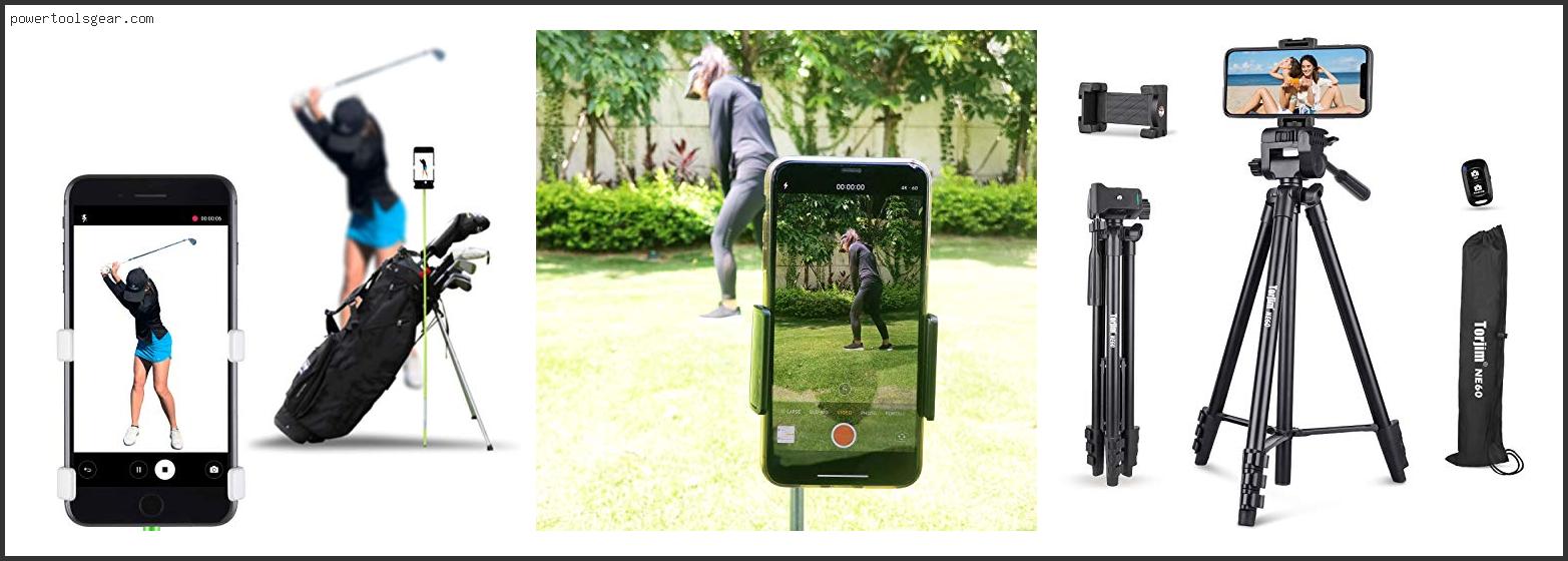 iphone tripod for golf