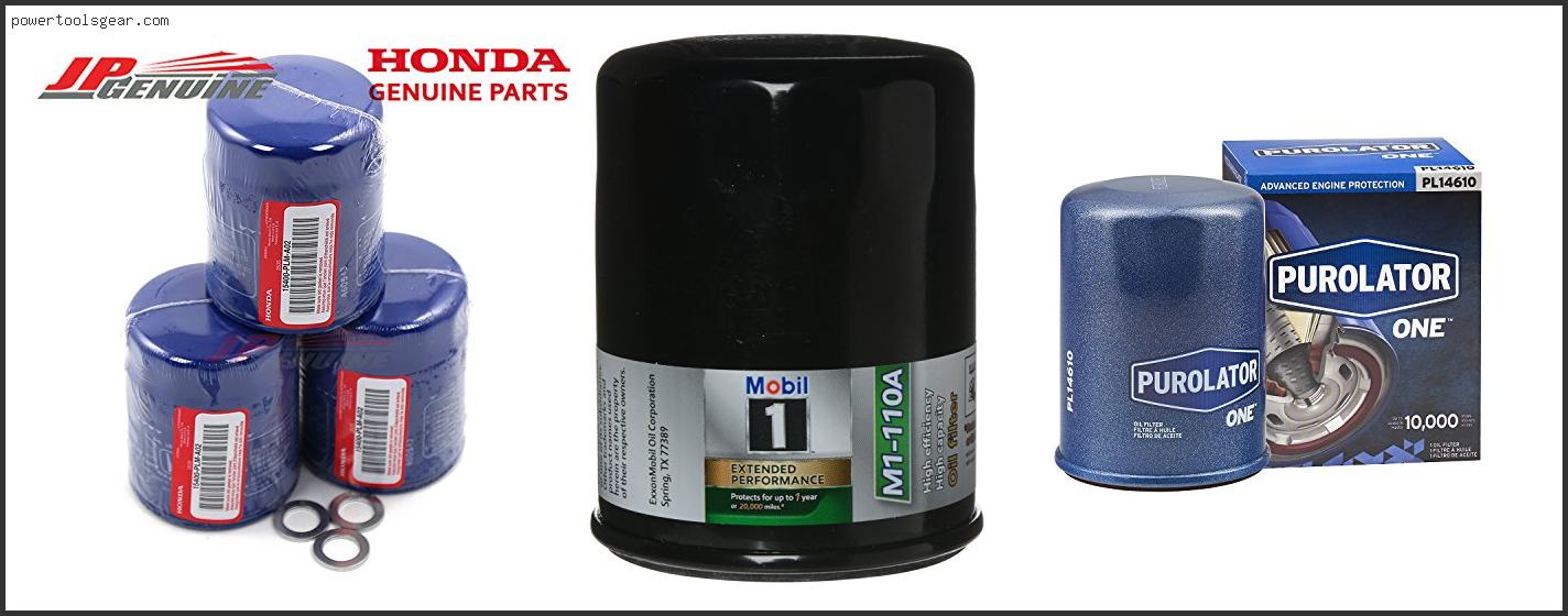 Best Oil Filter For Honda Accord