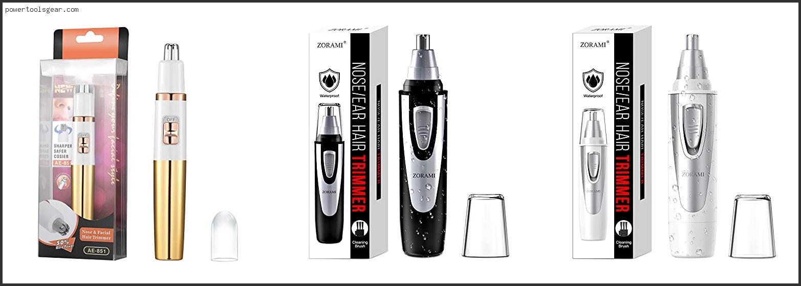 Best Nose Hair Trimmer For Ladies