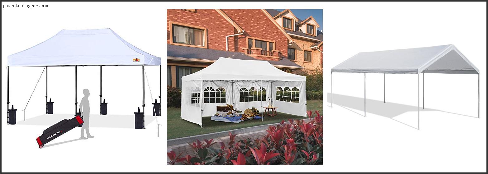 Best 10x20 Canopy Tent