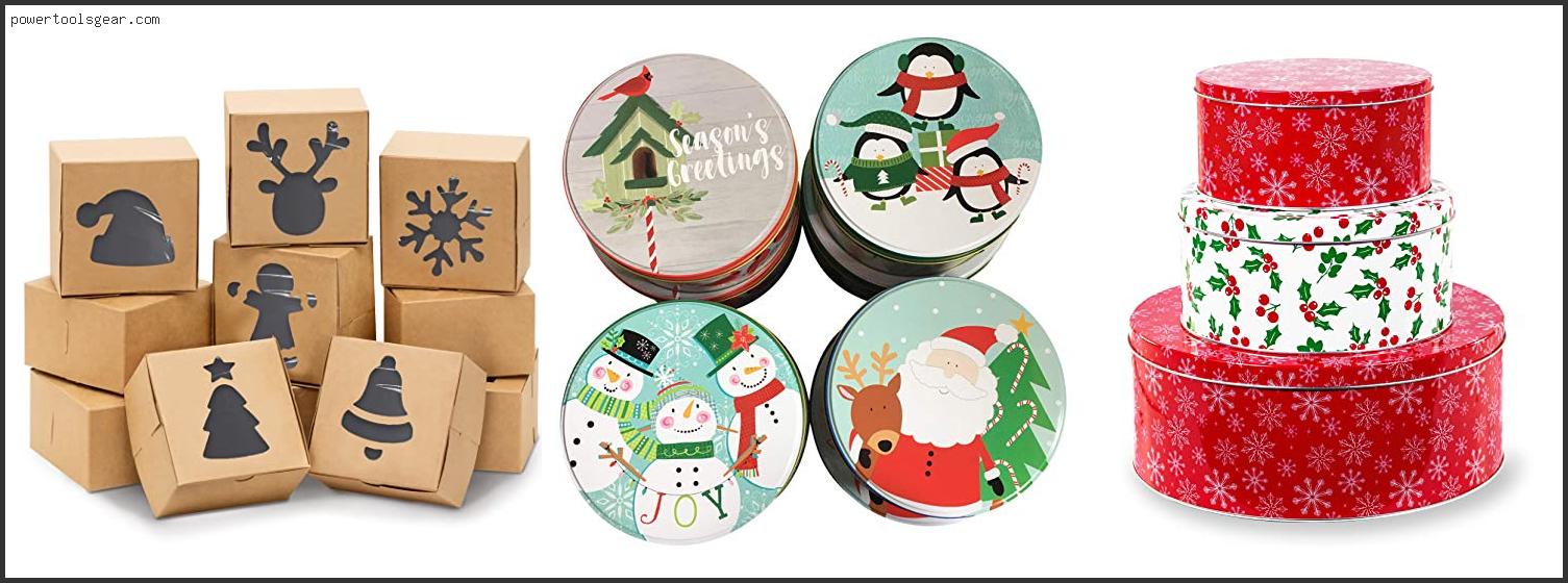 Best Holiday Cookie Tins