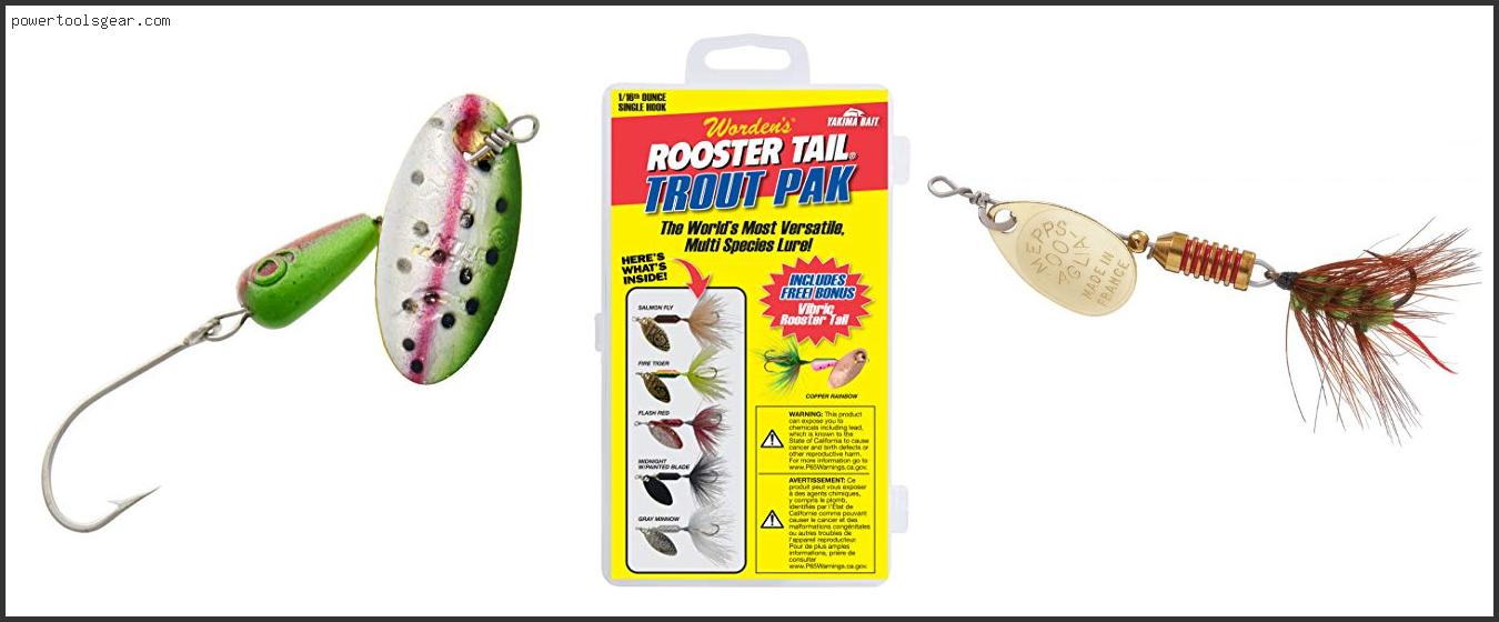 Best Single Hook Trout Lures