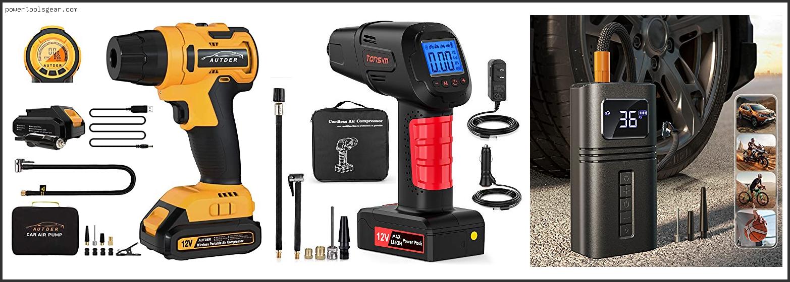 Best Cordless Tyre Inflator