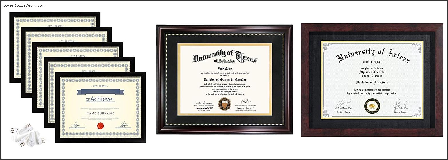 Best Diploma Frames